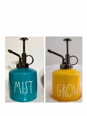 NEW Rae Dunn “Grow + Mist” Mister Set